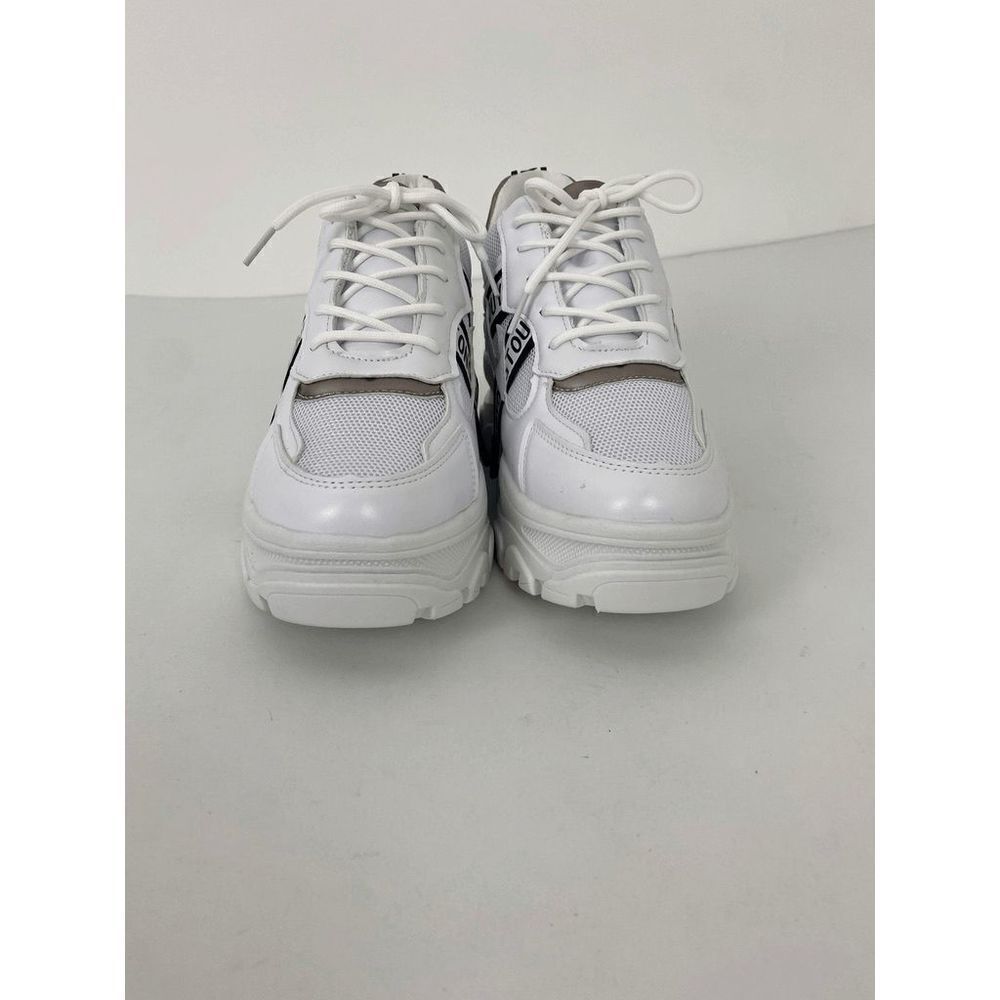 AEWLFTY NWOB Sneakers White Athletic Shoes Mod Contemporary Street Shoes - Size - Picture 2 of 10